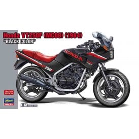 1:12 1984 Honda VT250F (MC08) Black Colour Model Kit