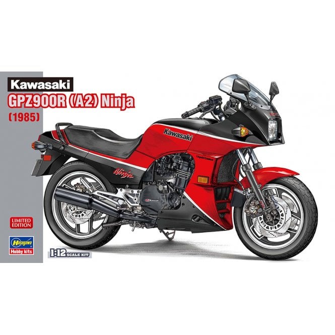 1:12 1985 Kawasaki GPZ900R Ninja Model Kit