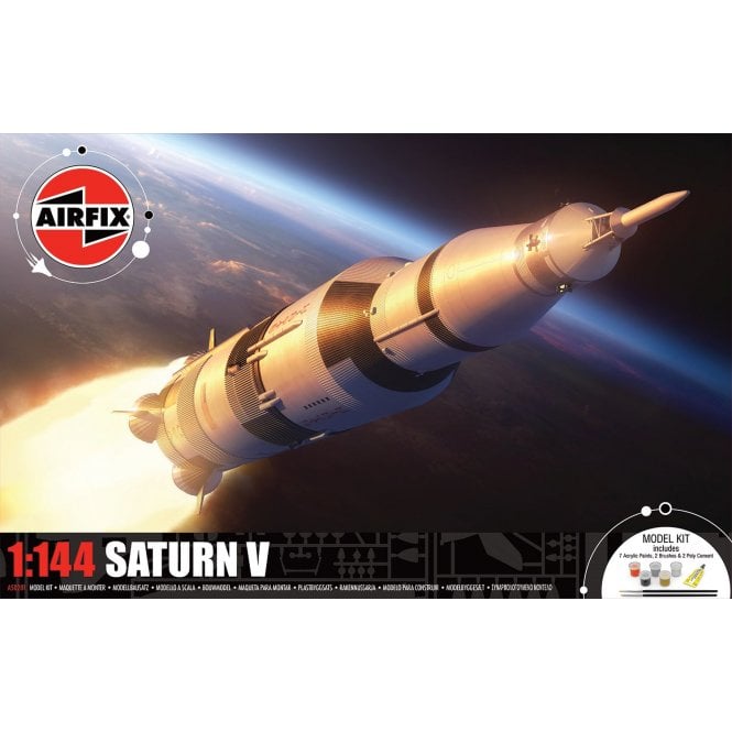1:144 Saturn V - Gift Set Model Rocket Kit