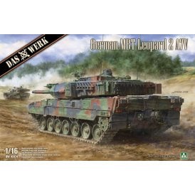 1:16 German MBT Leopard 2 A7V Model Military Kit