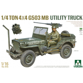 1:16 ¼-ton 4 × 4 truck Model Military Kit