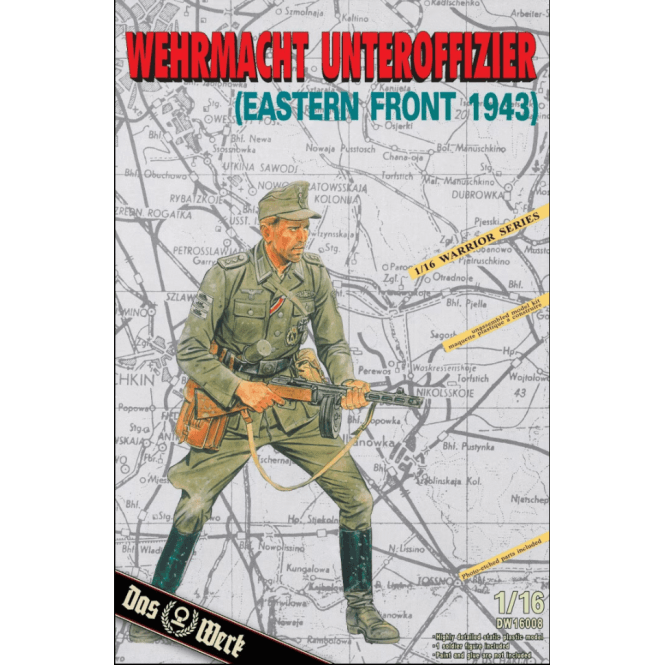 1:16 Wehrmacht NCO-Eastern Front 1943 Figure Model Kit