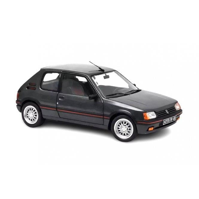 1:18 1989 Peugeot 205 GTi 1.6 - Graphite Grey Model Car
