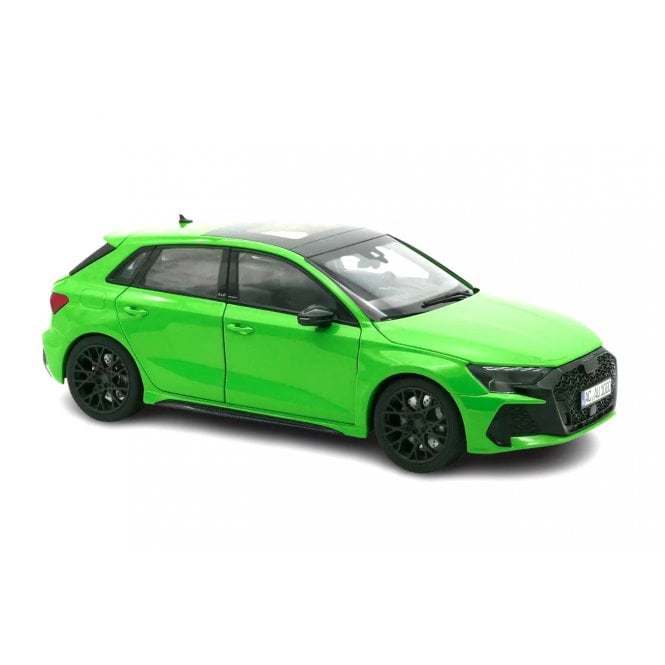 1:18 2025 Audi RS 3 Sportback - Kyalami Green Model Car