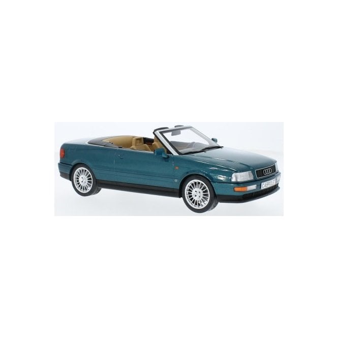 1:18 Audi Cabriolet Dark Green 1991 Model Car