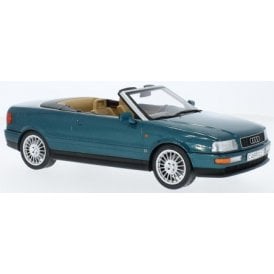 1:18 Audi Cabriolet Dark Green 1991 Model Car