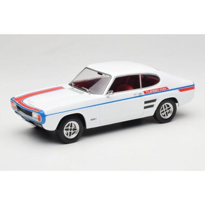 1:18 Ford Capri Mk1 GT Turbo White Model Car