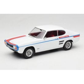 1:18 Ford Capri Mk1 GT Turbo White Model Car