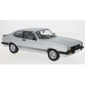1:18 Ford Capri MKIII 3.0 S - Stato Silver LHD Model Car 