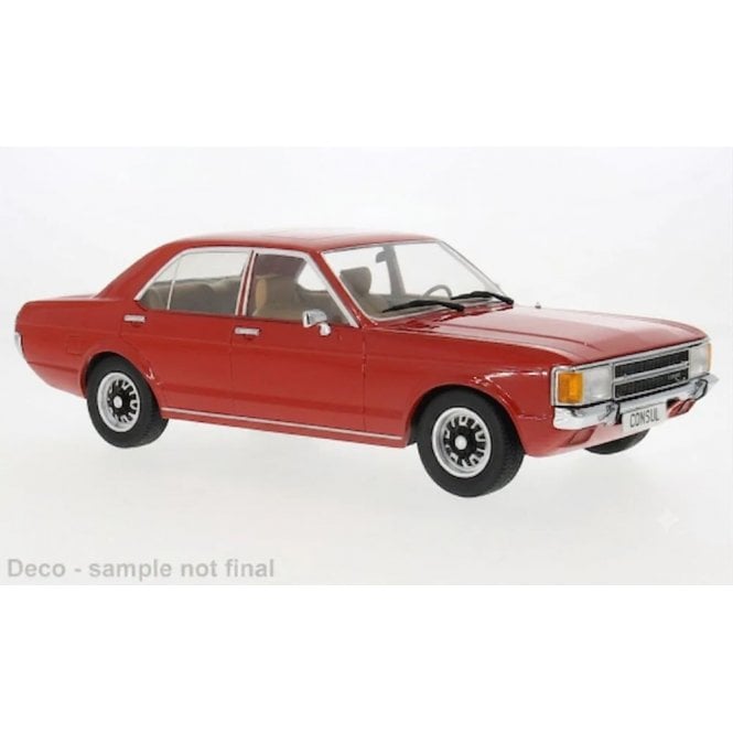 1:18 Ford Consul Red 1972 - LHD Model Car