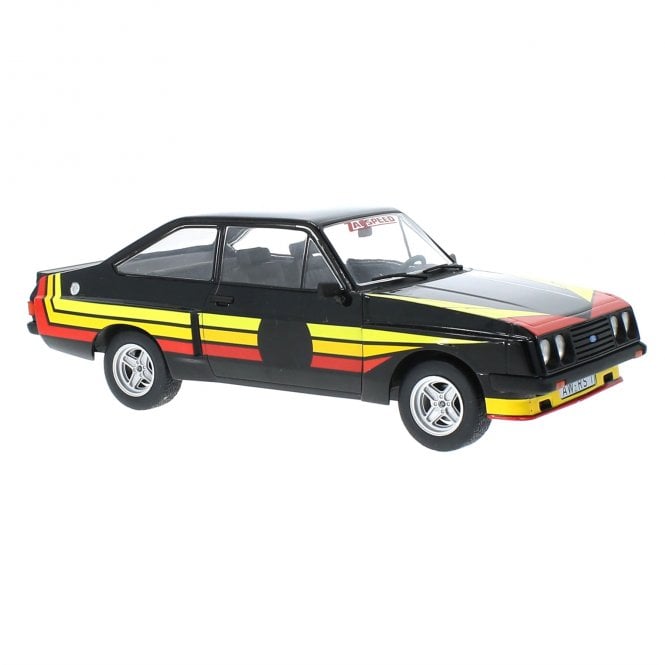 1:18 Ford Escort Mk.II RS 2000 X-Pack - Black w. Zakspeed Livery Model Car