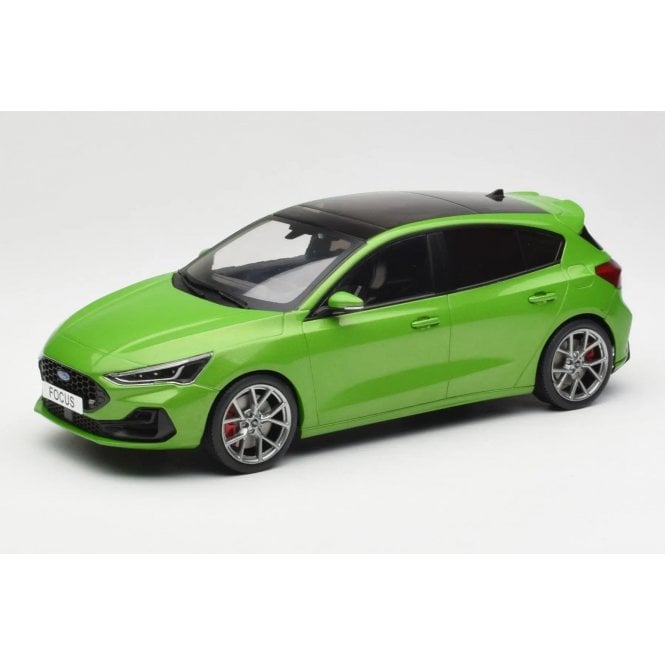 1:18 Ford Focus ST Green Model Car