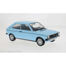 1:18 VW Polo I Light Blue 1975 - LHD Model Car