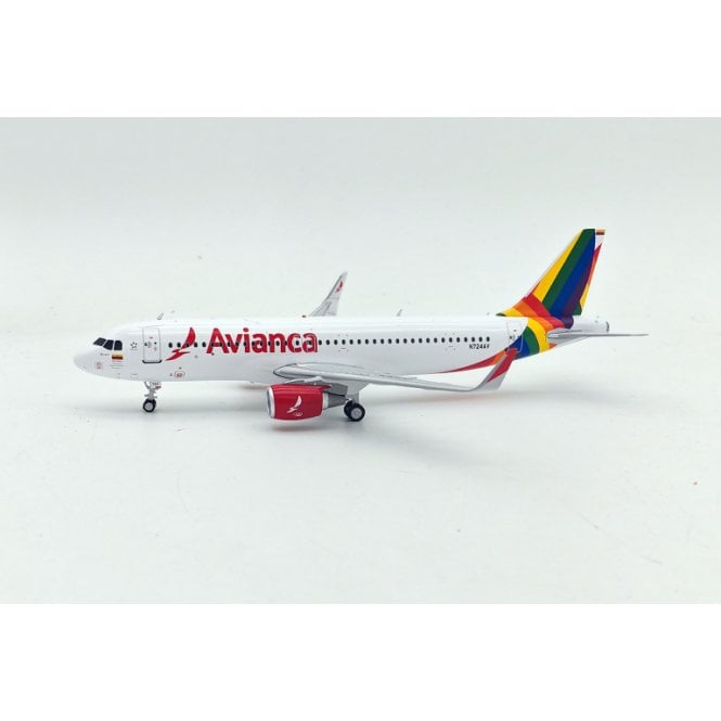 1:200 Airbus A320 Avianca Rainbow N724AV Model Plane