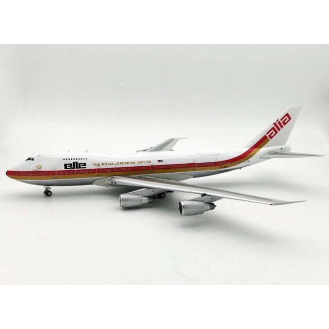1:200 Boeing 747-200 Alia - Royal Jordanian Airline JY-AFA Model Plane