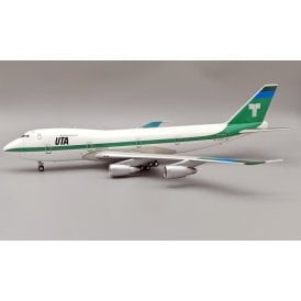 1:200 Boeing 747-271C/SCD UTA - (TIA Transamerica Airlines) N741TV Model Plane