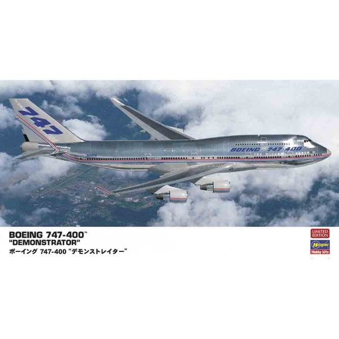 1:200 Boeing 747-400 Demonstrator Aircraft Model Kit - Limited Edition