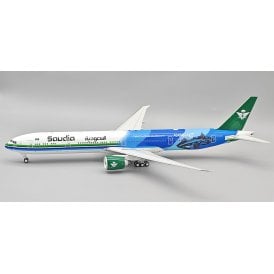 1:200 Boeing 777-300ER Saudi Arabian Airlines "Formula E 2024" HZ-AK43 Model Plane