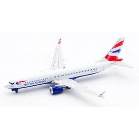 1:200 Boeing B737-8MAX British Airways ZS-ZCA Model Plane