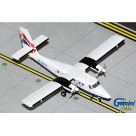 1:200 De Havilland DHC-6-300 Twin Otter British Airways G-BVVK Model Plane