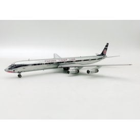 1:200 Douglas DC-8-63F Flying Tiger Line N779FT (Polished) & Keyring Model Plane