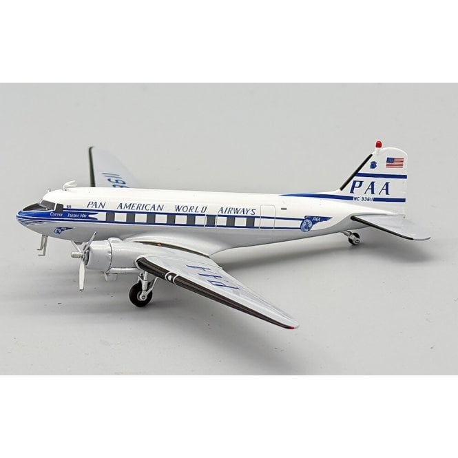 1:200 Douglas DC3 Pan Am Pan American World Airways NC 33611 Model Plane