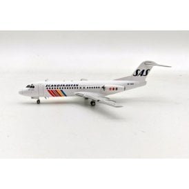 1:200 Fokker F-28-4000 Scandinavian Airlines SAS SE-DGO Model Plane