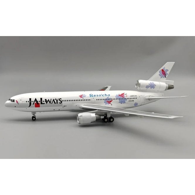 1:200 McDonnell Douglas DC-10-40 JALWAYS 'Reso`Cha' JA8539 Model Plane
