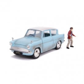 1:24 1959 Ford Anglia & Harry Potter Figure Model Car