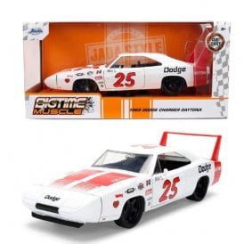 1:24 1969 Dodge Charger Daytona ' Bigtime Muscle ' Model Car