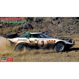 1:24 1975 Lancia Stratos HF Safari Rally Car Model Kit - Limited Edition