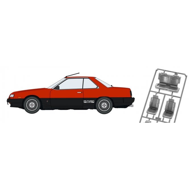 1:24 1984 Nissan Skyline 2000 Turbo Intercooler RS (R30) Late Version Model Kit - Limited Edition