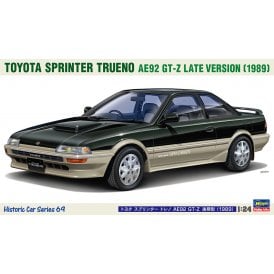1:24 1989 Toyota Sprinter Trueno AE92 GT-Z Car Model Kit
