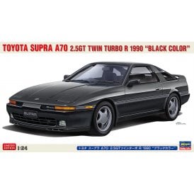 1:24 1990 Toyota Supra A70 2.5GT Twin Turbo R Black Car Model Kit - Limited Edition