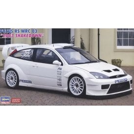 1:24 2003 Focus RS WRC 03 Shakedown Car Model Kit - Limited Edition