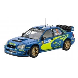 1:24 2005 Subaru Impreza WRC Rally Mexico Winner Car Model Kit - Limited Edition