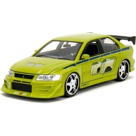 1:24 Brian's Mitsubishi Lancer Evolution VII - The Fast & Furious Diecast Car