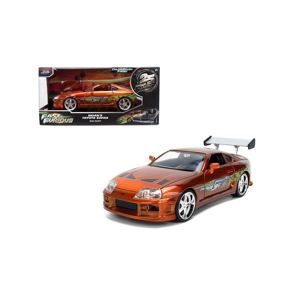 Jada 1:24 Fast & Furious 25th Anniversary Brian's Toyota Supra