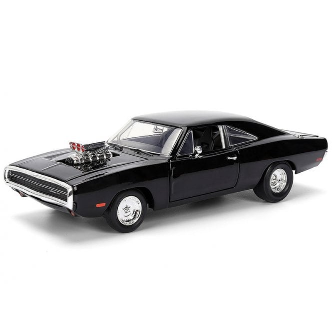 1:24 Fast & Furious F9 (2021) - Dom's 1970 Dodge Charger R/T Black Model Car