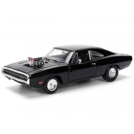 1:24 Fast & Furious F9 (2021) - Dom's 1970 Dodge Charger R/T Black Model Car