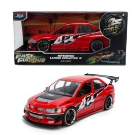 1:24 Fast & Furious - Seans Mitsubishi Lancer Evolution IX Model Car