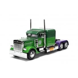 1:24 Hollywood Rides - 1992 Peterbilt 379 Truck Tractor The Incredible Hulk, "Marvel Avengers" Model Truck