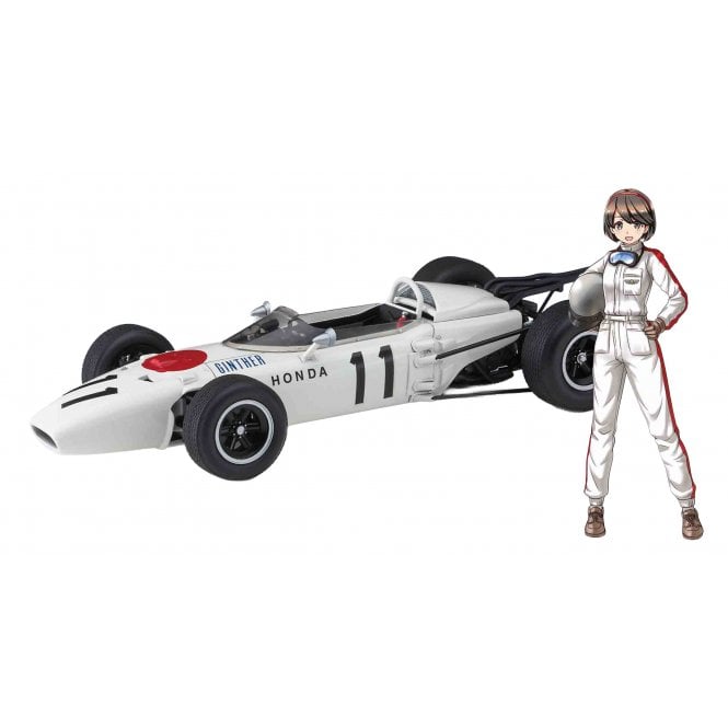 1:24 Honda F1 RA272 Rei Hazumi With Figure Car Model Kit