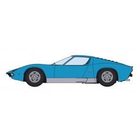 1:24 Lamborghini Miura P400 SV - Blue Body Car Model Kit - Limited Edition
