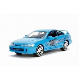 1:24 Mia's Acura Integra Type R Blue - The Fast & Furious Diecast Car
