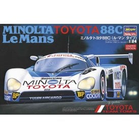 1:24 Minolta Toyota 88C Le Mans Car Model Kit - Limited Edition