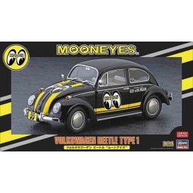 1:24 Volkswagen Beetle TYPE 1 MOONEYES Model Kit - Limited Edition