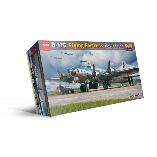 1:32 B-17G Flying Fortress ' Rose of York ' Aircraft Model Kit