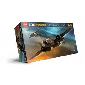 1:32 B-25J Mitchell "Glass Nose" over MTO Aircraft Model Kit
