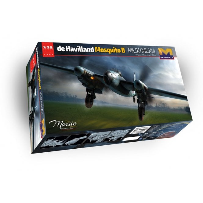 1:32 de Havilland Mosquito B Mk.IX/Mk.XVI Aircraft Model Kit